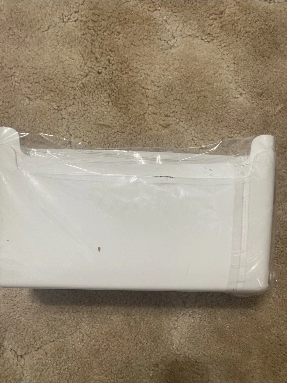 New White Plate and Utensil Organizer Set of 2
